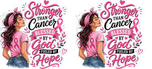 rising pink awareness girl pink ribbon cup wrap design