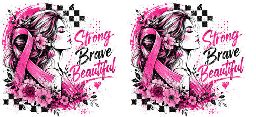 stronger pink ribbon boots pink ribbon cup wrap design