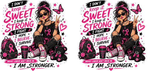 she is brave pink ribbon pink ribbon cup wrap design