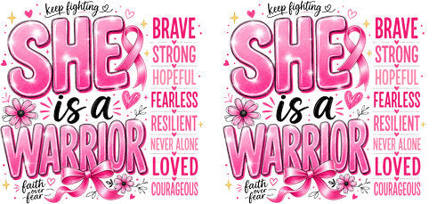 pink ribbon stronger yesterday pink ribbon cup wrap design