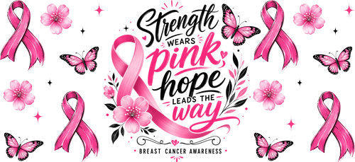 pink ribbon butterfly faith allover wrap pink ribbon cup wrap design