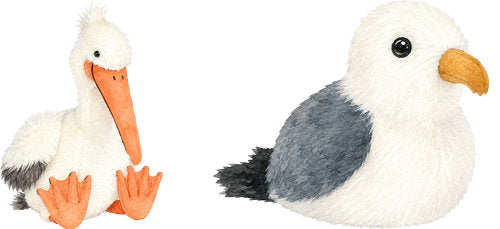 White Penguin Plush plush animal design UV DTF transfer for glass can