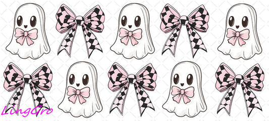 Halloween 16oz UV DTF TRANSFER Libbey Glass Can Cup Wrap-KA 1049