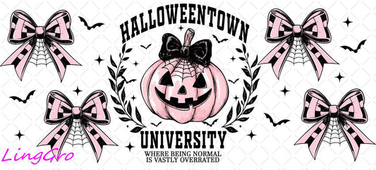 Halloween 16oz UV DTF TRANSFER Libbey Glass Can Cup Wrap-KA 1050