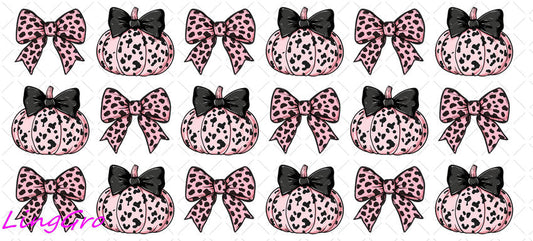 Halloween 16oz UV DTF TRANSFER Libbey Glass Can Cup Wrap-KA 1051