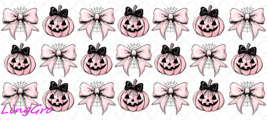 Halloween 16oz UV DTF TRANSFER Libbey Glass Can Cup Wrap-KA 1052