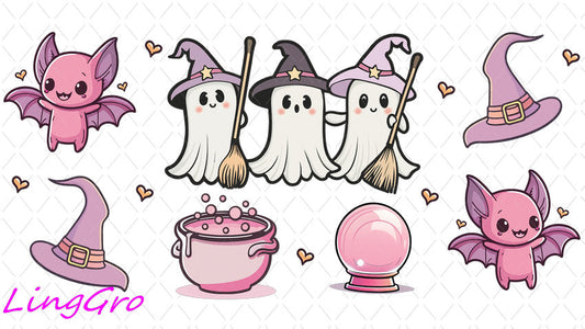 Fall 16oz UV DTF TRANSFER Libbey Glass Can Cup Wrap-KA-1396