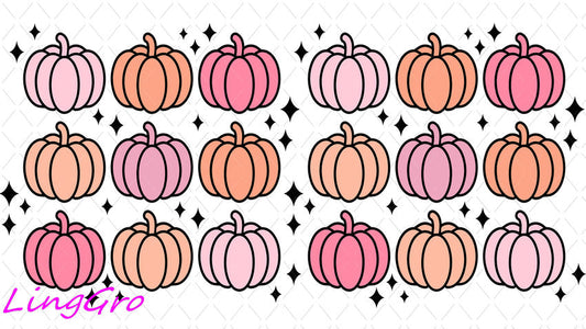 Fall 16oz UV DTF TRANSFER Libbey Glass Can Cup Wrap-KA-1399