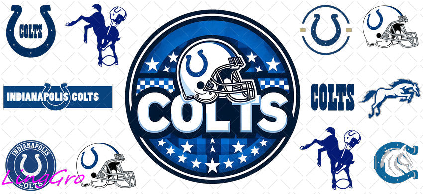 NFL 16oz UV DTF TRANSFER Libbey Glass Can Cup Wrap-KA-1547