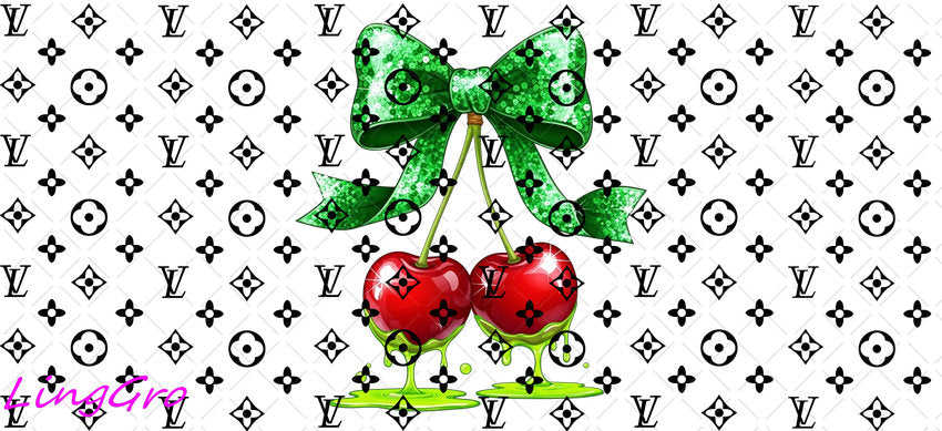 L-V 16oz UV DTF TRANSFER Libbey Glass Can Cup Wrap-KA 1581