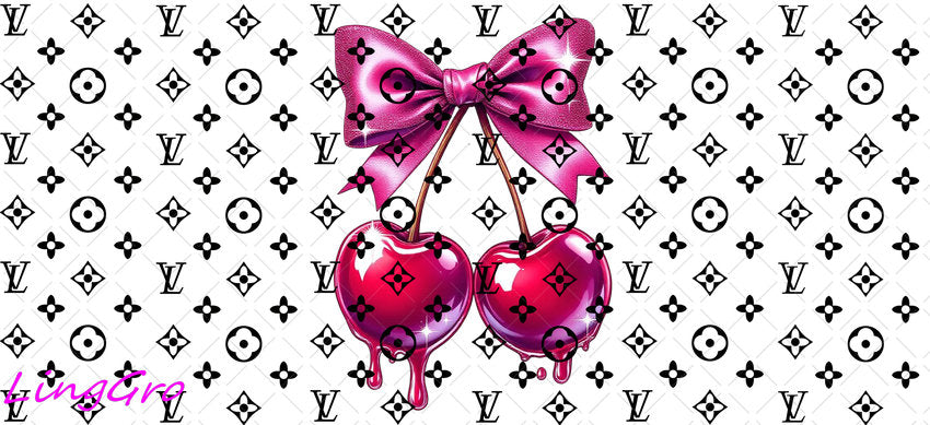 L-V 16oz UV DTF TRANSFER Libbey Glass Can Cup Wrap-KA 1594