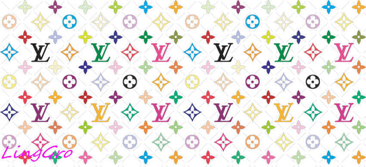 L-V 16oz UV DTF TRANSFER Libbey Glass Can Cup Wrap-KA 1602