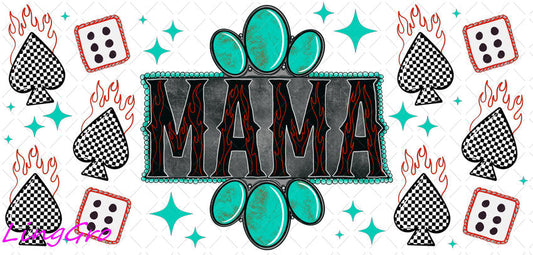 Western 16oz UV DTF TRANSFER Libbey Glass Can Cup Wrap-KA-1943