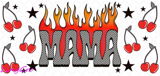 Western 16oz UV DTF TRANSFER Libbey Glass Can Cup Wrap-KA-1946