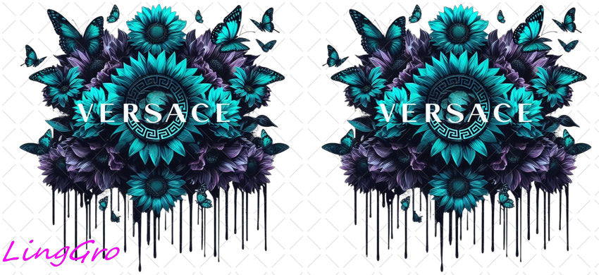 16oz UV DTF TRANSFER Libbey Glass Can Cup Wrap KA-1984