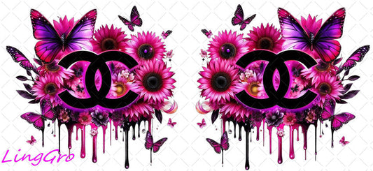 16oz UV DTF TRANSFER Libbey Glass Can Cup Wrap KA-1992