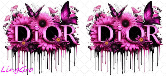 16oz UV DTF TRANSFER Libbey Glass Can Cup Wrap KA-1993