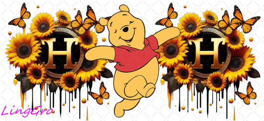 16oz UV DTF TRANSFER Libbey Glass Can Cup Wrap KA-1995