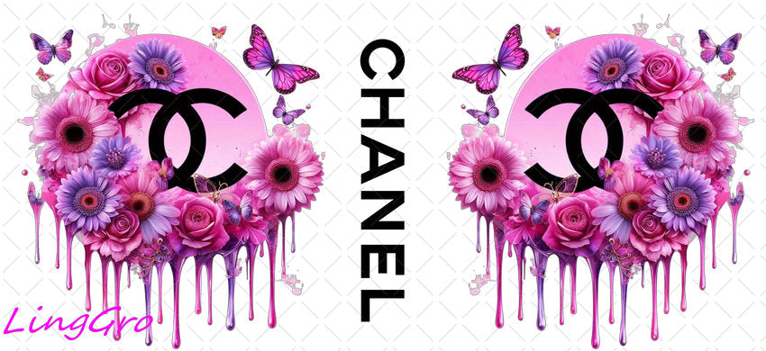 16oz UV DTF TRANSFER Libbey Glass Can Cup Wrap KA-2004