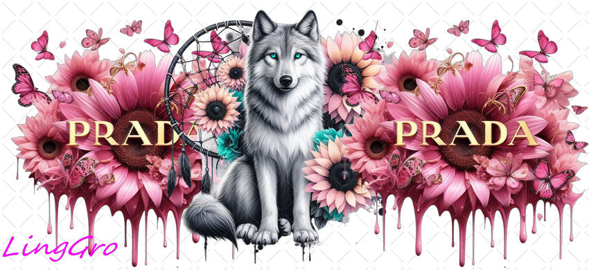 16oz UV DTF TRANSFER Libbey Glass Can Cup Wrap KA-2005