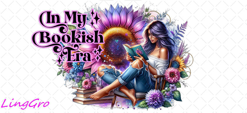 Badass Tattoo Girl 16oz UV DTF TRANSFER Libbey Glass Can Cup Wrap-KA-210