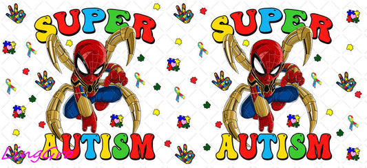 Autisum 16oz UV DTF TRANSFER Libbey Glass Can Cup Wrap KA-2169