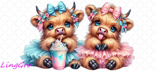 Animal 16oz UV DTF TRANSFER Libbey Glass Can Cup Wrap-KA-216