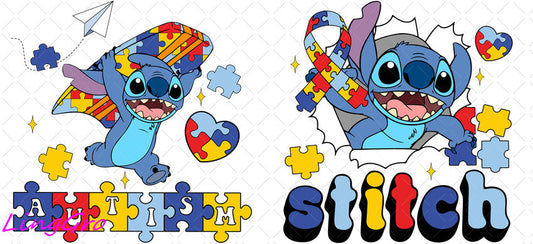 Autisum 16oz UV DTF TRANSFER Libbey Glass Can Cup Wrap KA-2171