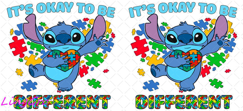 Autisum 16oz UV DTF TRANSFER Libbey Glass Can Cup Wrap KA-2182