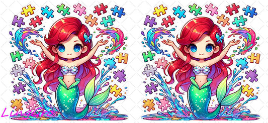 Autisum 16oz UV DTF TRANSFER Libbey Glass Can Cup Wrap KA-2218