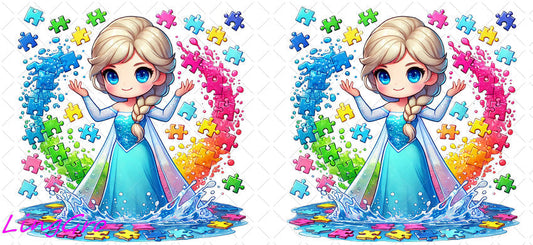 Autisum 16oz UV DTF TRANSFER Libbey Glass Can Cup Wrap KA-2222