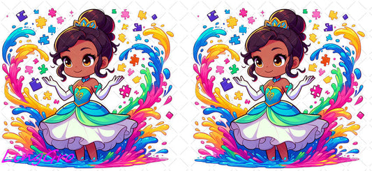 Autisum 16oz UV DTF TRANSFER Libbey Glass Can Cup Wrap KA-2227