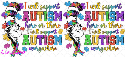 Autisum 16oz UV DTF TRANSFER Libbey Glass Can Cup Wrap KA-2228