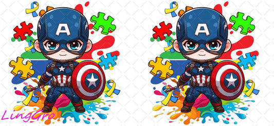 Autisum 16oz UV DTF TRANSFER Libbey Glass Can Cup Wrap KA-2230