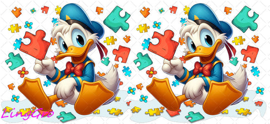 Autisum 16oz UV DTF TRANSFER Libbey Glass Can Cup Wrap KA-2243