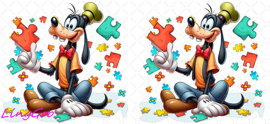 Autisum 16oz UV DTF TRANSFER Libbey Glass Can Cup Wrap KA-2244