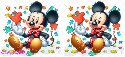 Autisum 16oz UV DTF TRANSFER Libbey Glass Can Cup Wrap KA-2246