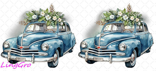 Christmas 16oz UV DTF TRANSFER Libbey Glass Can Cup Wrap KA-2296