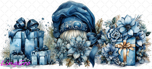 Christmas 16oz UV DTF TRANSFER Libbey Glass Can Cup Wrap KA-2299