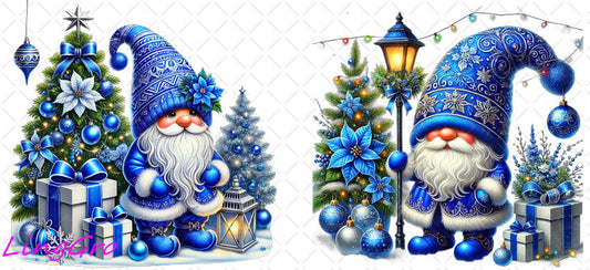 Christmas 16oz UV DTF TRANSFER Libbey Glass Can Cup Wrap KA-2329