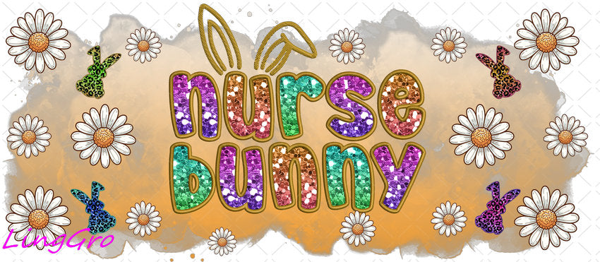 Easter 16oz UV DTF TRANSFER Libbey Glass Can Cup Wrap-KA-2815