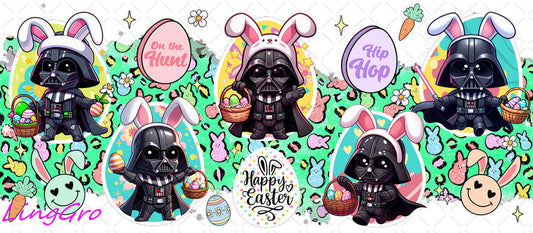 Easter 16oz UV DTF TRANSFER Libbey Glass Can Cup Wrap-KA-2848