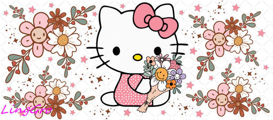 Sanrio 16oz UV DTF TRANSFER Libbey Glass Can Cup Wrap-KA-2912