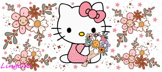 Sanrio 16oz UV DTF TRANSFER Libbey Glass Can Cup Wrap-KA-2925