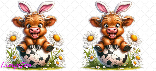 Easter 16oz UV DTF TRANSFER Libbey Glass Can Cup Wrap KA-2952