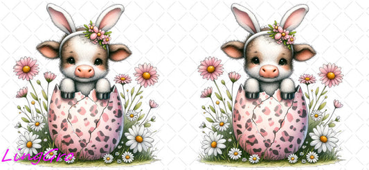 Easter 16oz UV DTF TRANSFER Libbey Glass Can Cup Wrap KA-2956