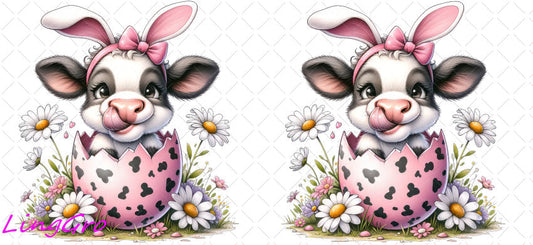 Easter 16oz UV DTF TRANSFER Libbey Glass Can Cup Wrap KA-2961