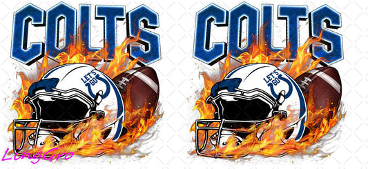 NFL 16oz UV DTF TRANSFER Libbey Glass Can Cup Wrap-KA-3090