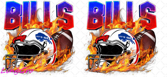 NFL 16oz UV DTF TRANSFER Libbey Glass Can Cup Wrap-KA-3099