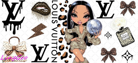 16oz UV DTF TRANSFER Libbey Glass Can Cup Wrap KA-3105